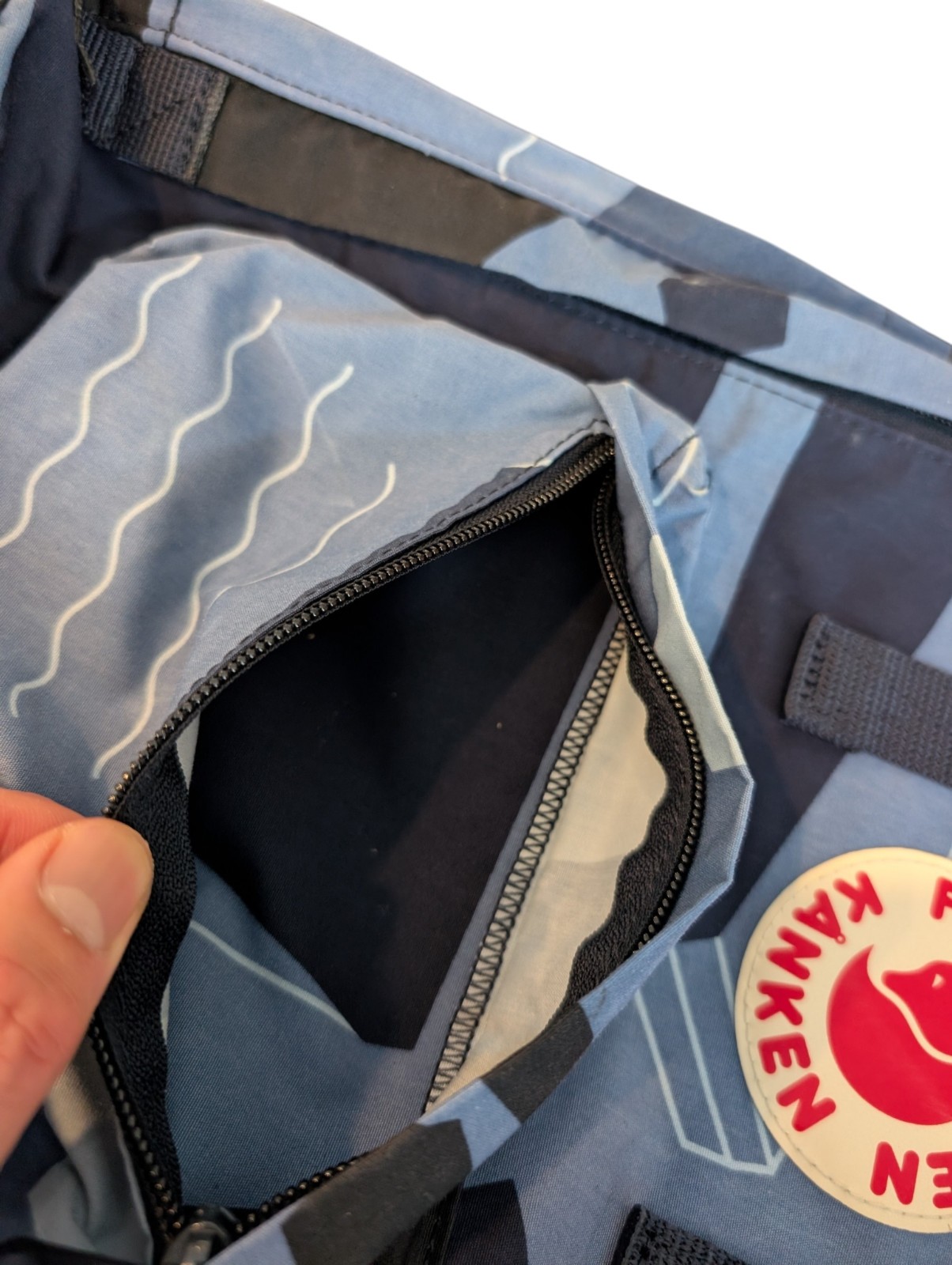 Fjallraven Kanken Art Laptop 15” Backpack Ocean Deep Blue Special Edition Bag