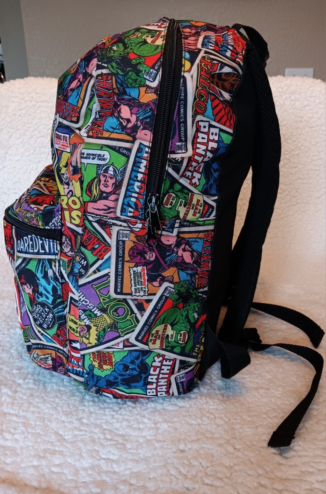 Bioworld Marvel Comics Comic Print 16″ Backpack