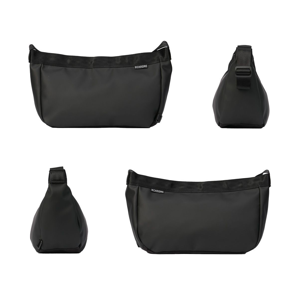 Chrome Industries Newspaper Messenger Bag 9L Waterproof Black