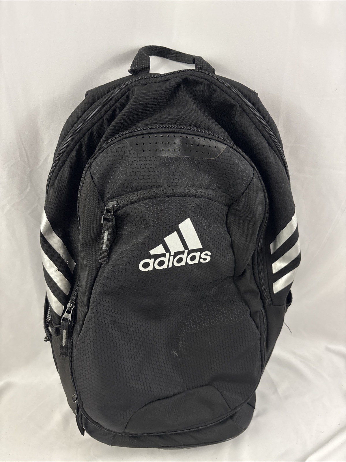 Adidas Stadium 3 Team Sports Backpack Backpack Medium Black Unisex Stripes