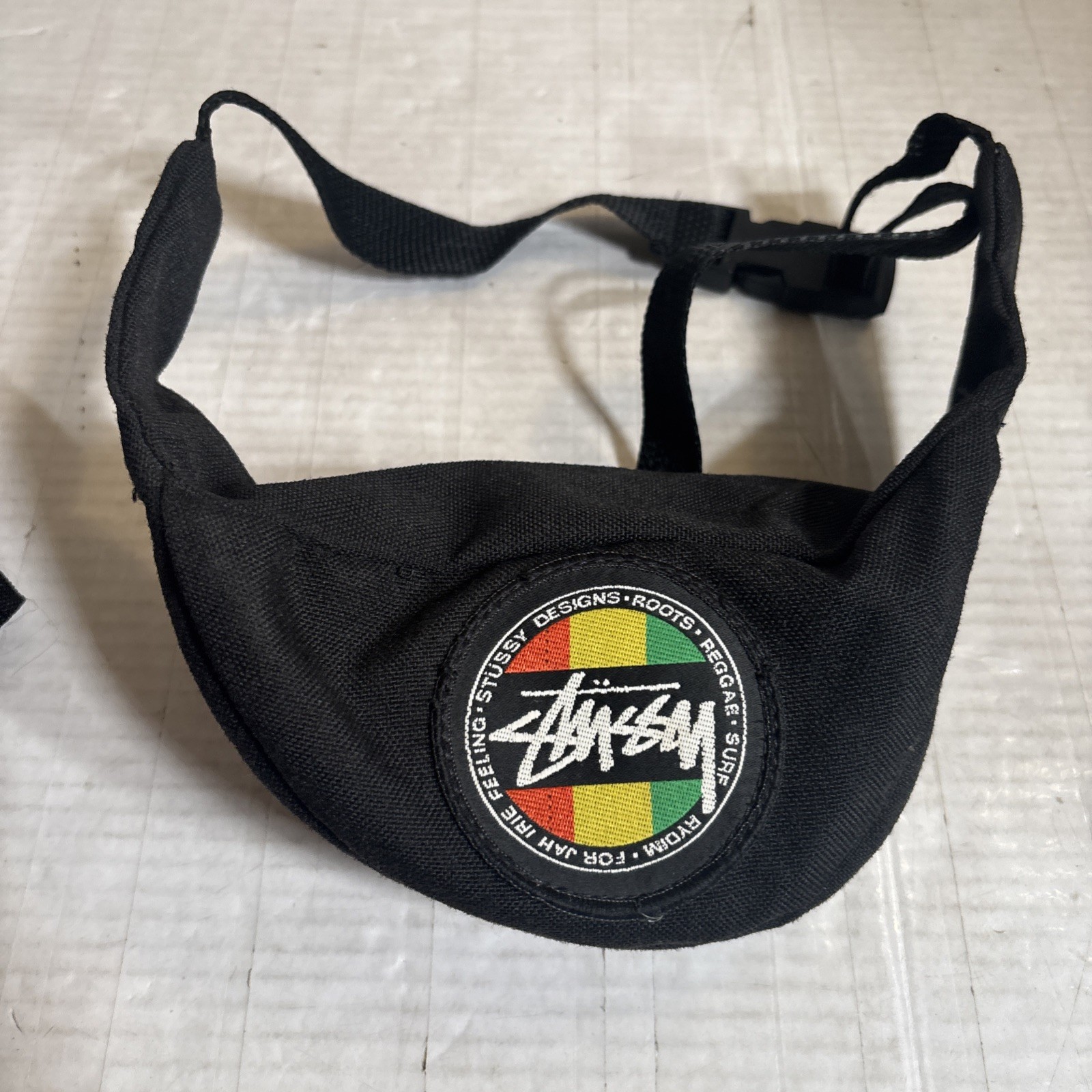 Stussy x Porter 2014 Spring/Summer Capsule Collection Fanny Packs Black RARE EUC