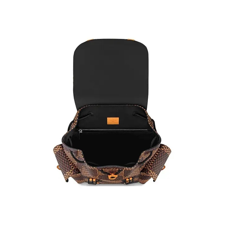 LOUIS VUITTON xNigo CHRISTOPHER Backpack Men’s Brown 18.8x16x5 in