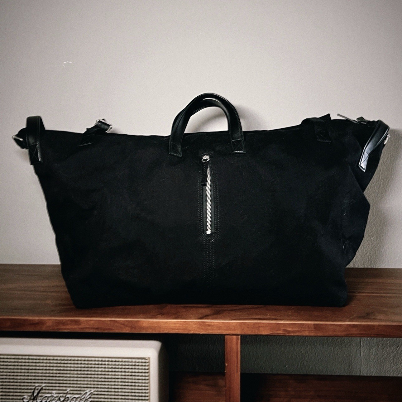 JACQUEMUS ‘Le Sac À Linge’ Weekend Canvas Duffle Bag