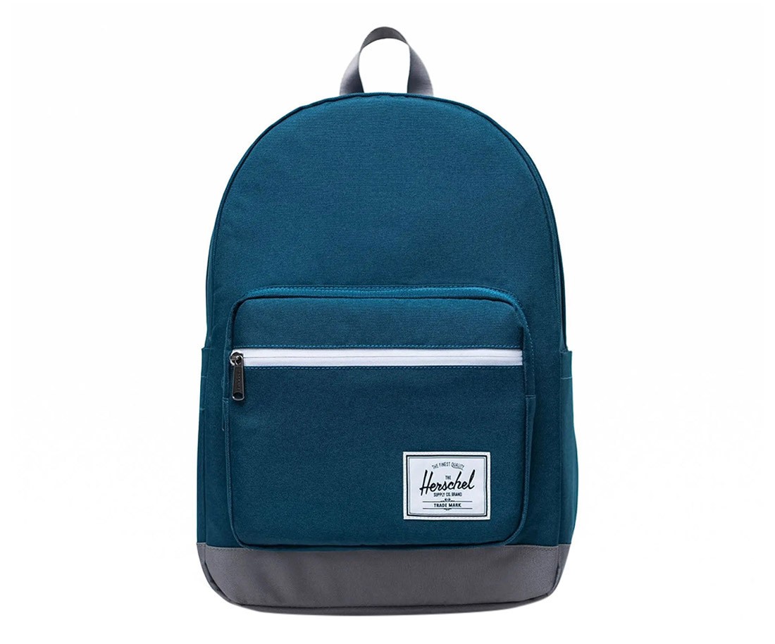 Herschel Pop Quiz Unisex Backpacks Size OS, Color: Reflecting Pond/Gargoyle