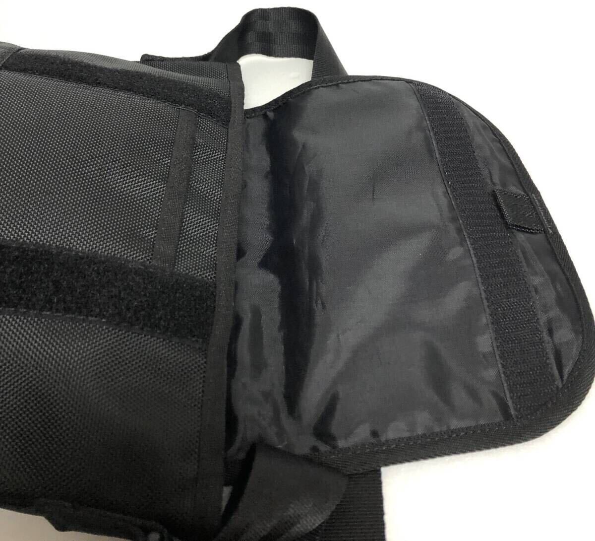 NEW ERA Shoulder bag Polyester Black for Men Plain Logo patch Tracking USE
