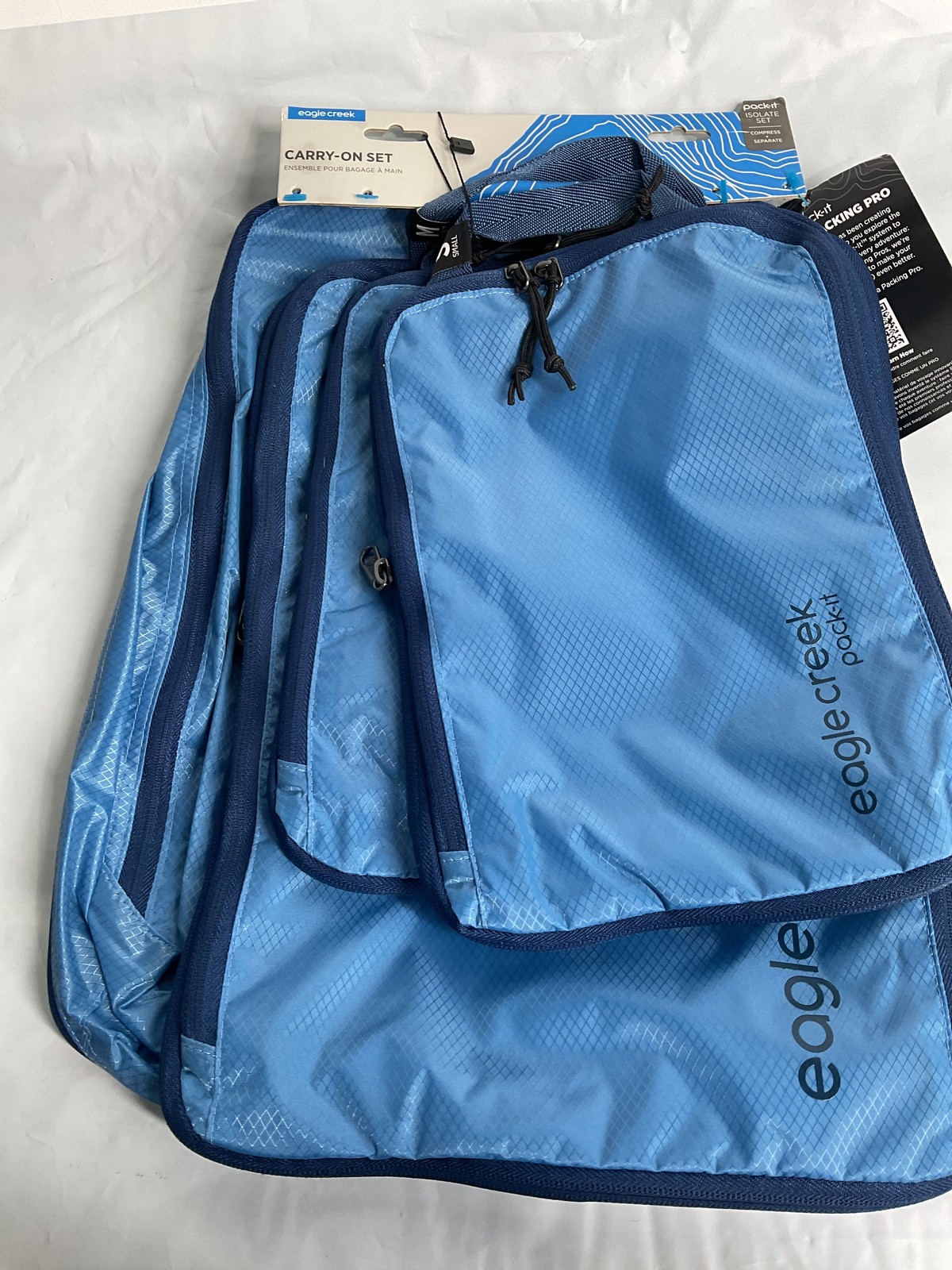 Eagle Creek Pack-It Isolate Carry-On Set Blue Dawn – Isolate (New) Set U1