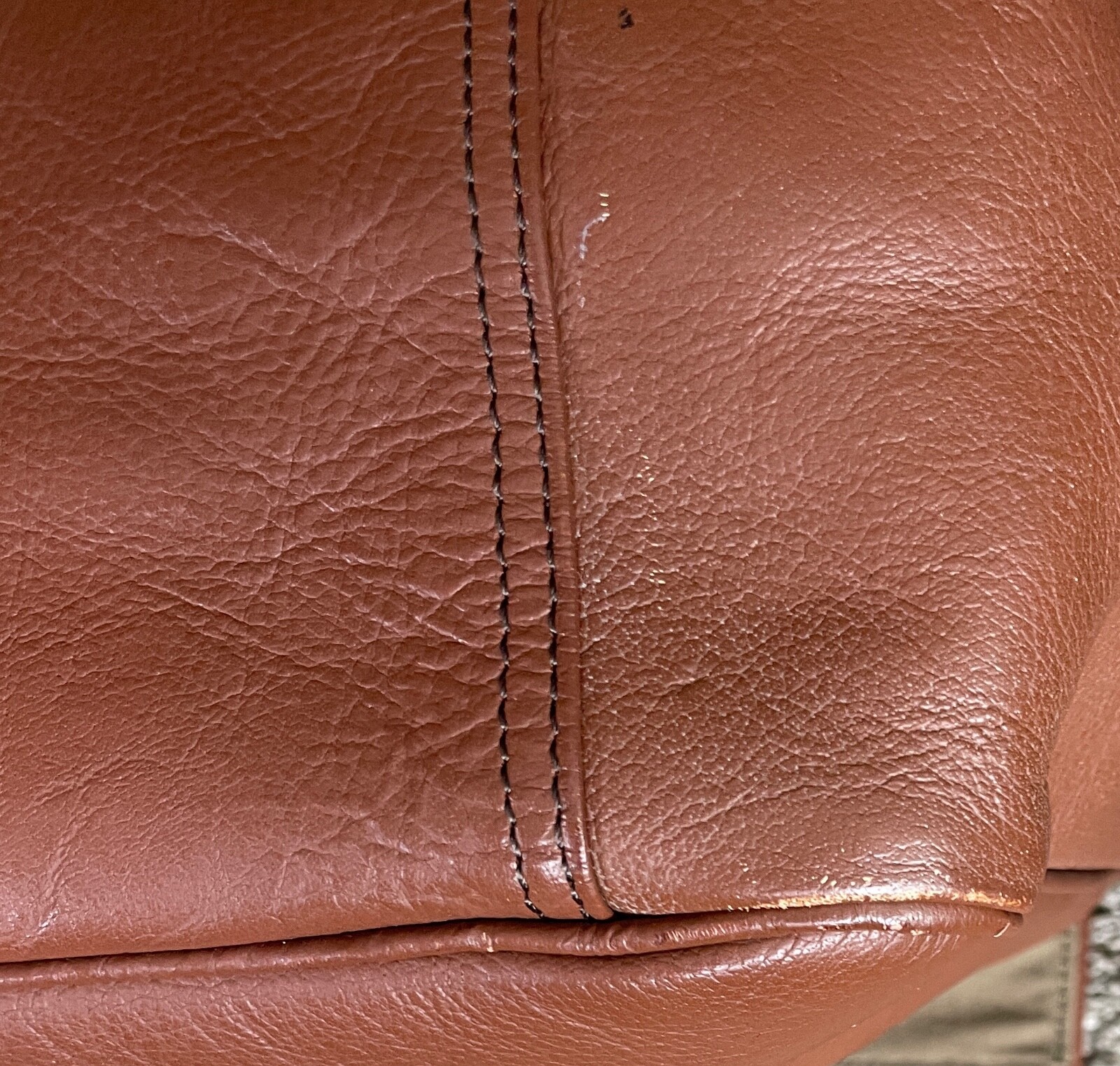 Buffalo Jackson Trading Co. Leather Briefcase Satchel Messenger Bag Conac Brown