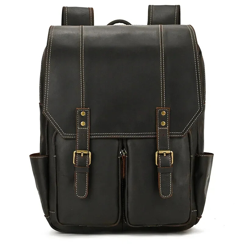 Bags Men’s Backpack Backpack Travel Backpack School Bag Men Leather Daypack