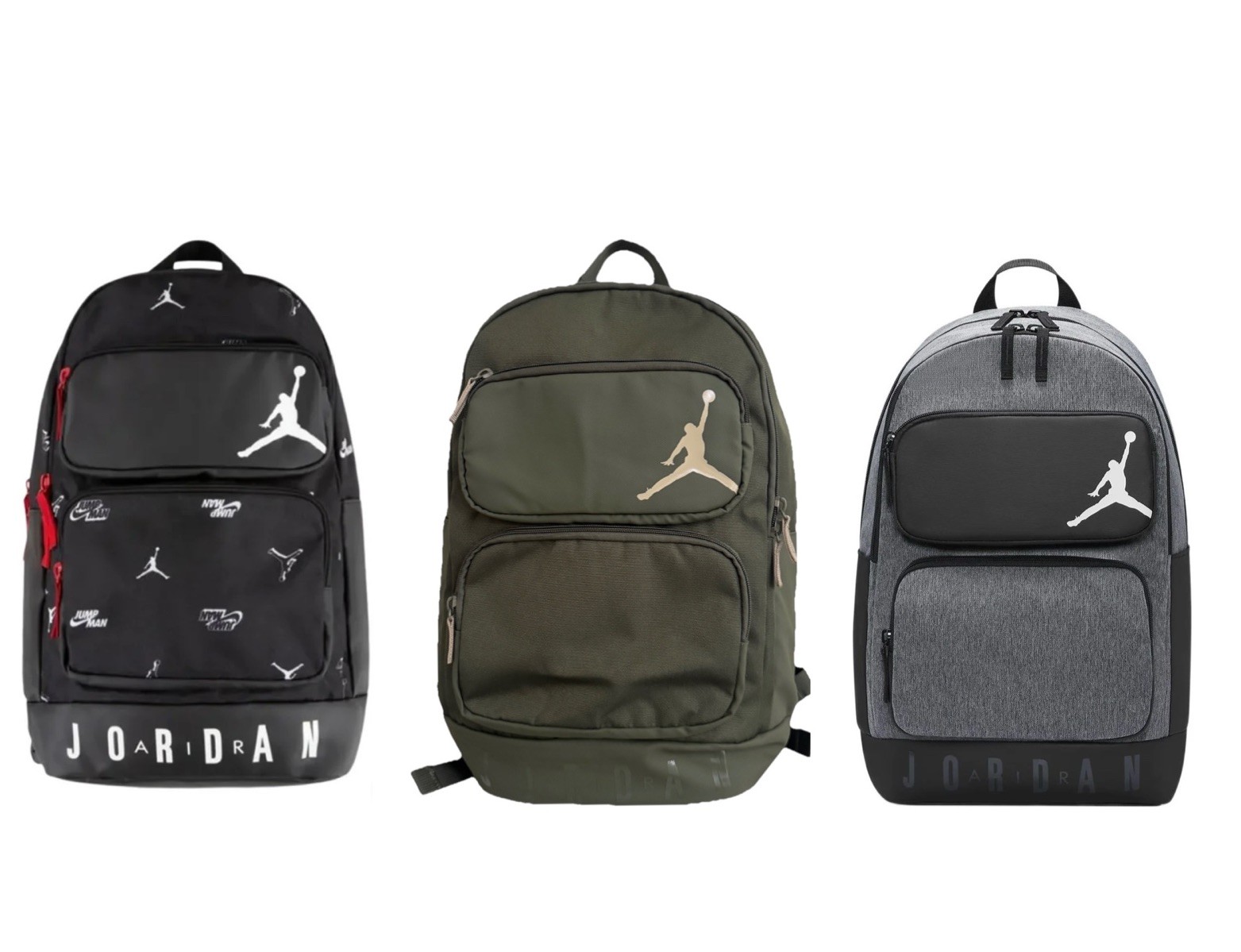 Nike Jordan Essentials Backpack Laptop Sleeves Organizer Pockets 9A0670