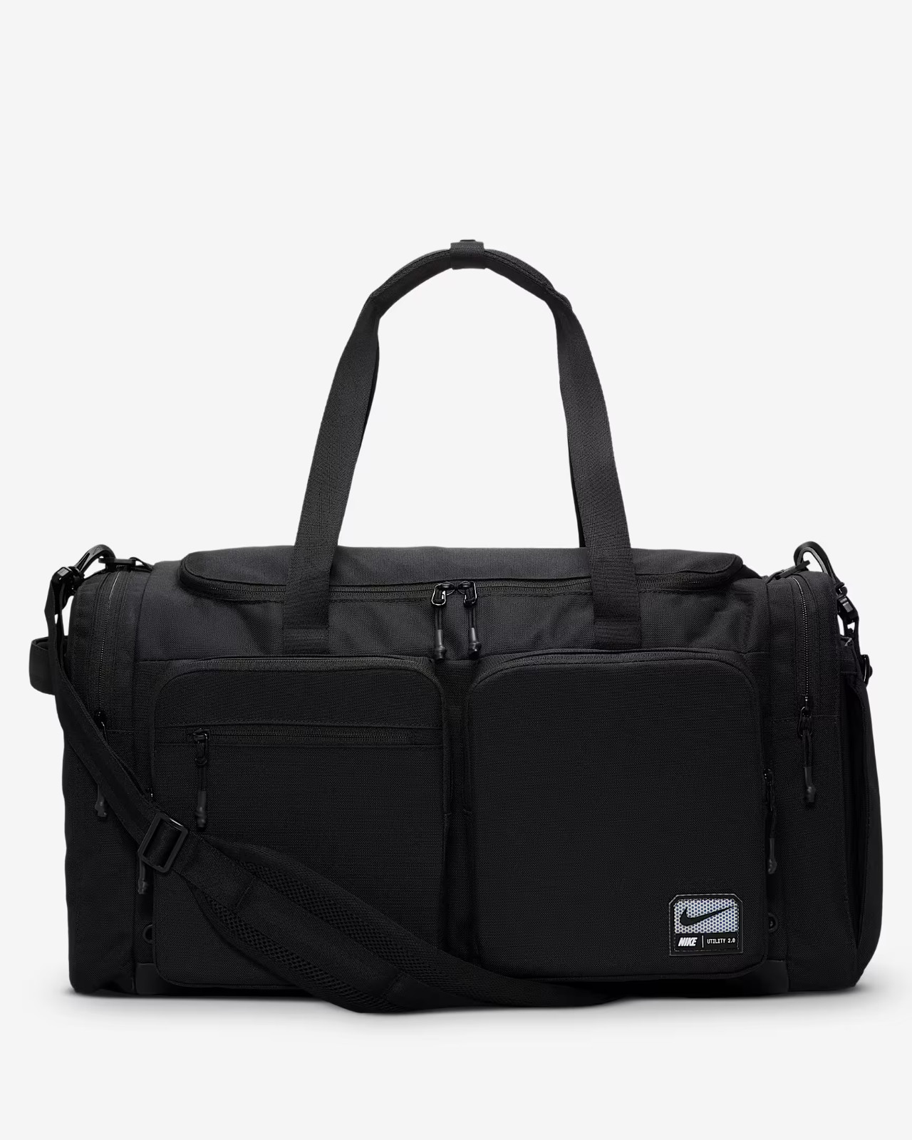 Nike Utility Power 2.0 Duffel Bag Medium Mens Black Size 51 Litre Casual Travel