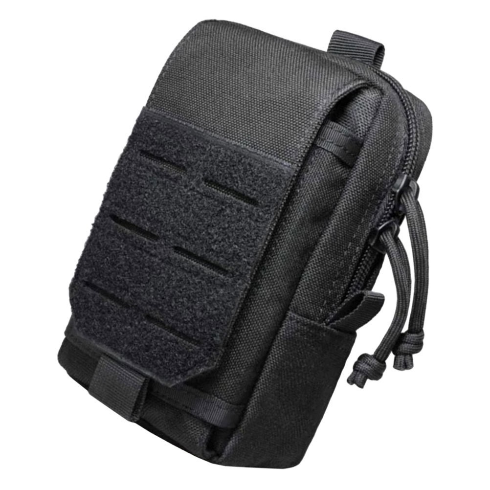 1 Pack Reusable Black Outdoor Utility Pack Pouch Fashionable Unisex Waist Bag