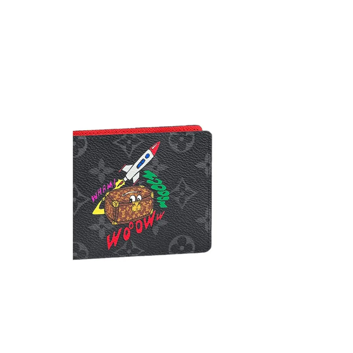 LOUIS VUITTON Monogram Canvas Multiple Wallet Card Holder Men’s 4.5×0.5×3.5 in