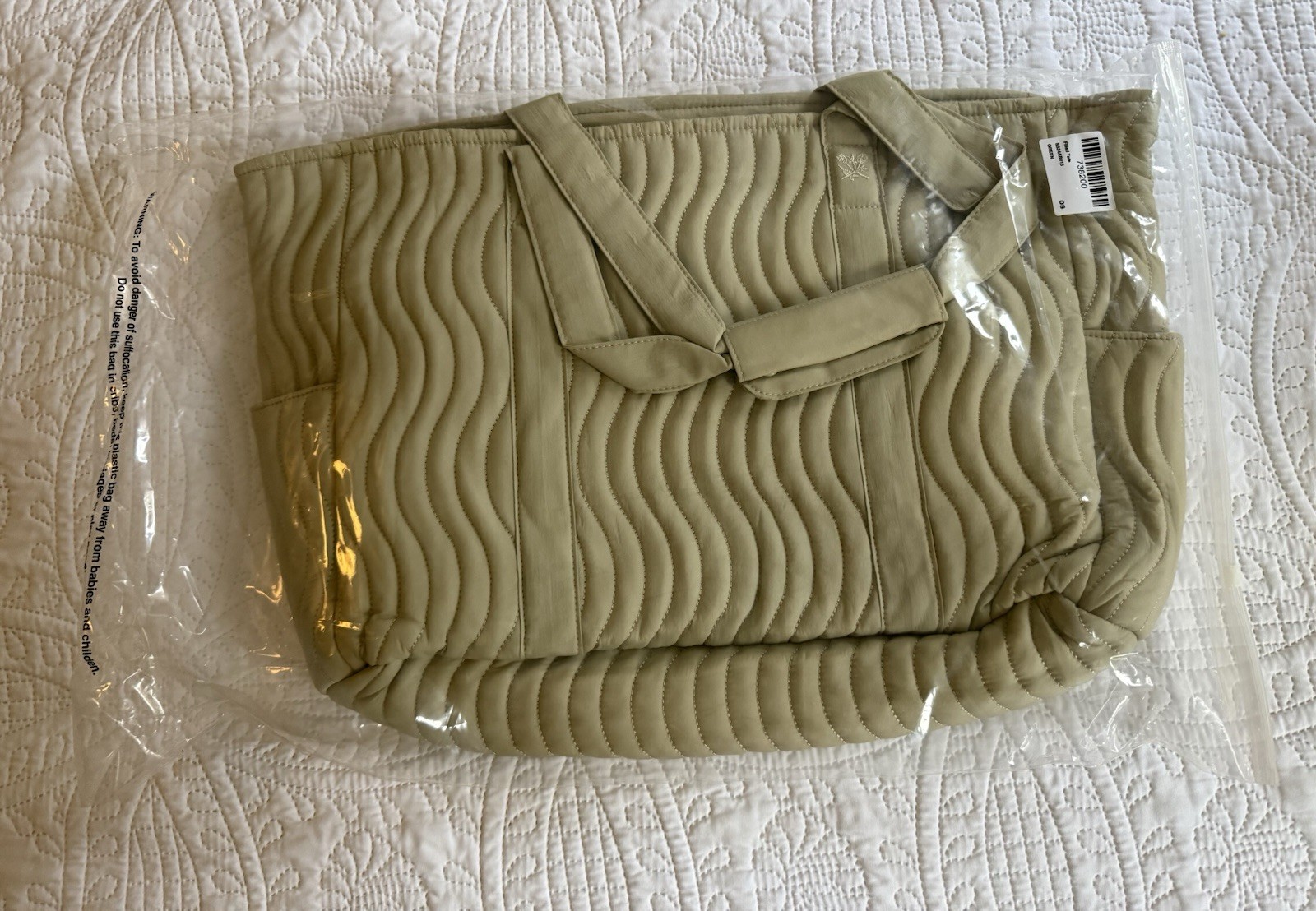 Aime Leon Dore ALD Filled Tote Bag in Green SS24 Travel Teddy Santis Queens NYC
