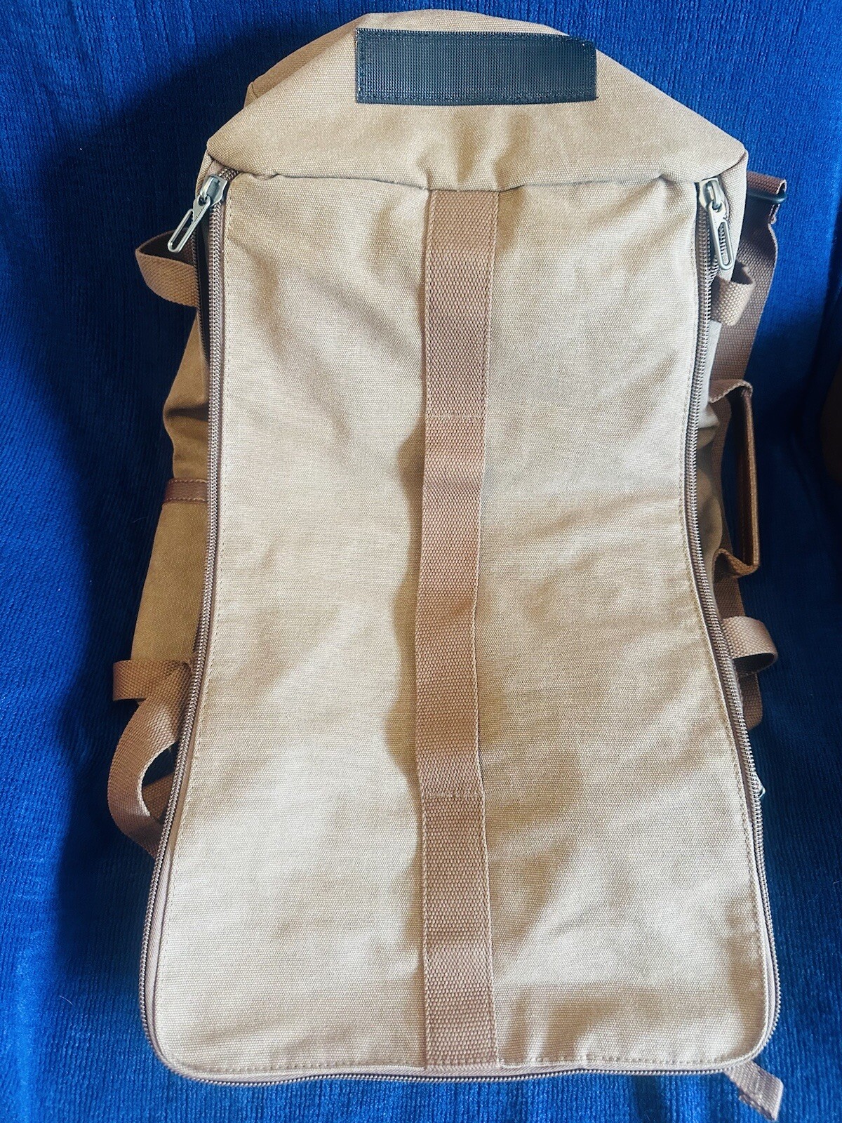 WITZMAN Canvas Backpack Vintage Travel Backpack Large Laptop Bags Convertible…