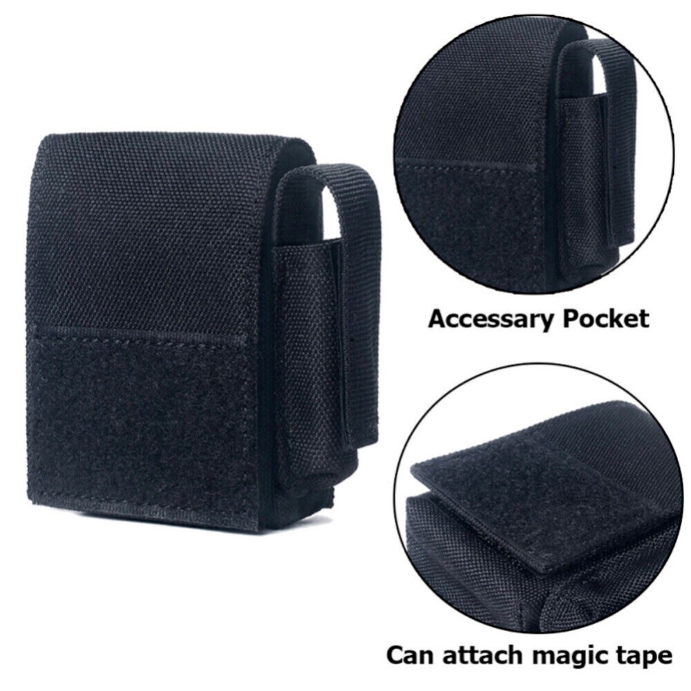 1/2 Pack Cigarette Pack Military Tactical Molle Pouch Single Pistol Magazine Bag