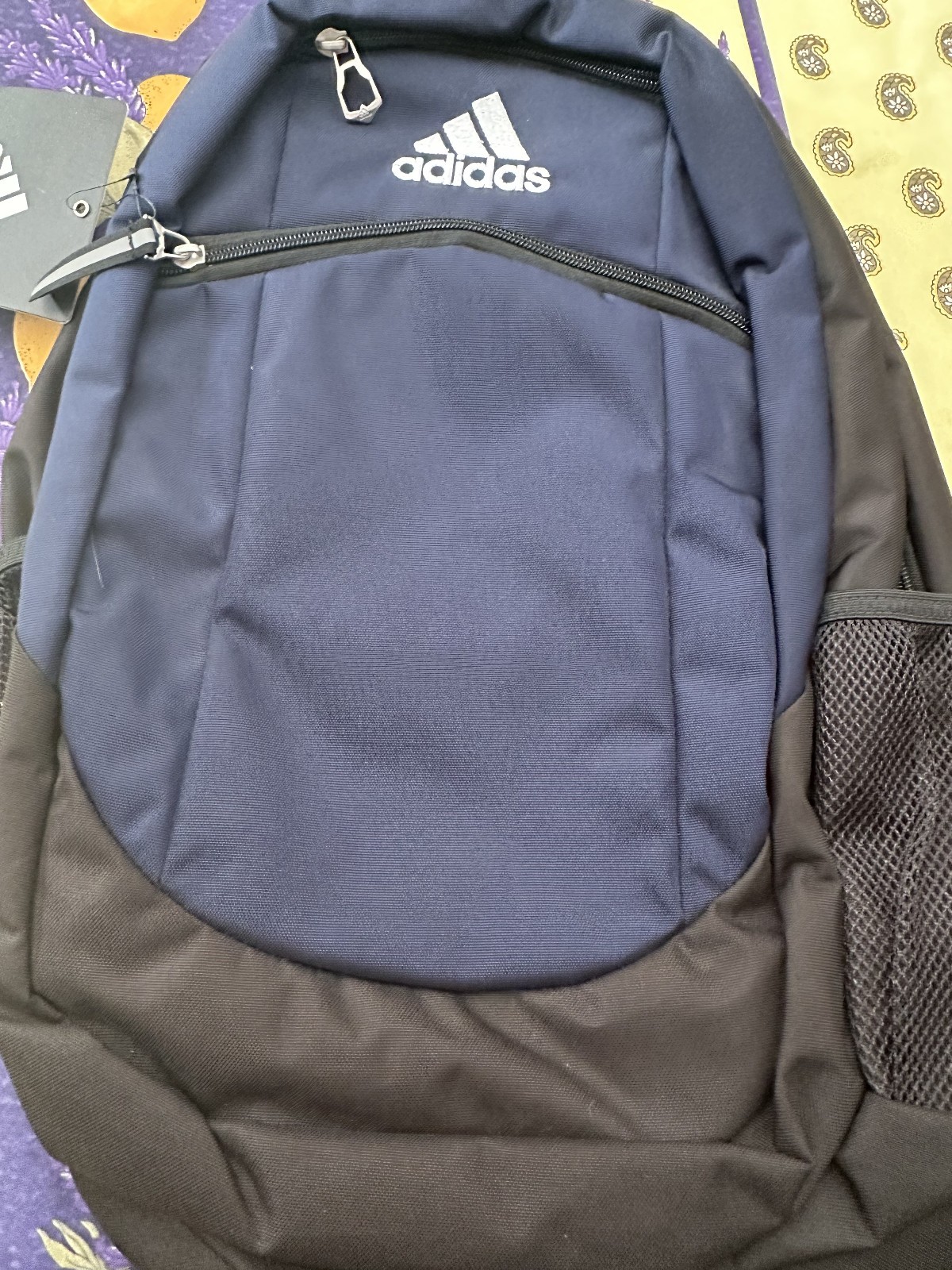 New-Adidas Striker II Team Backpack. Blue