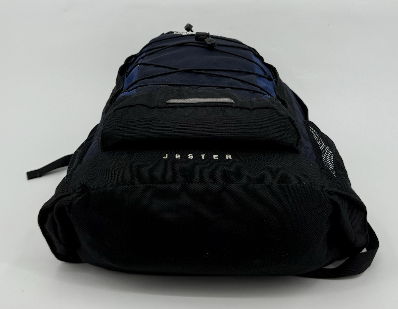 The North Face Jester Backpack Navy Blue And Black **DEFECTS READ PLEASE**
