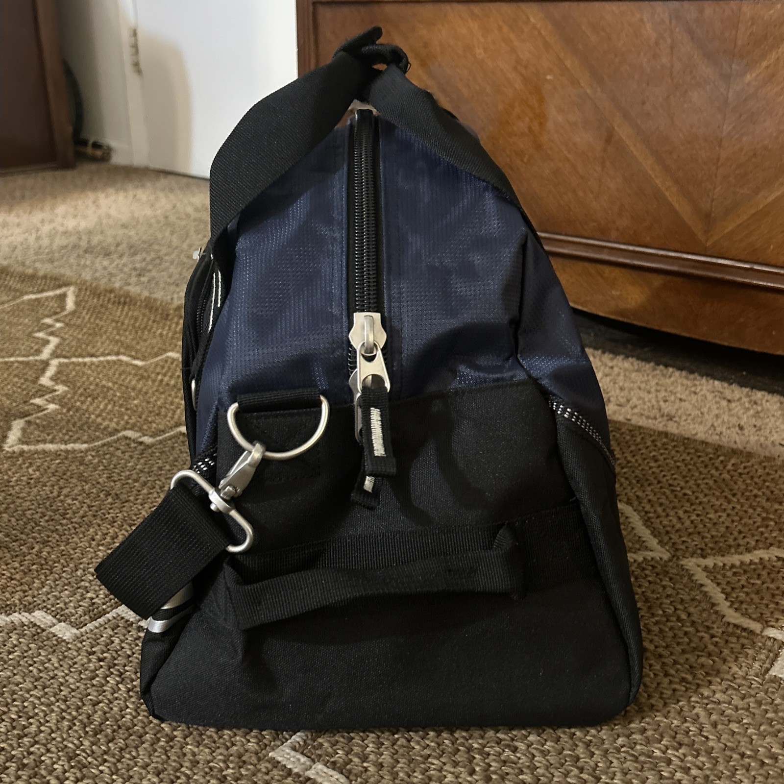 OGIO Half Dome Dark Blue & Black Duffel Bag W/ Embroidered Pepsi Logo NEW NWT!