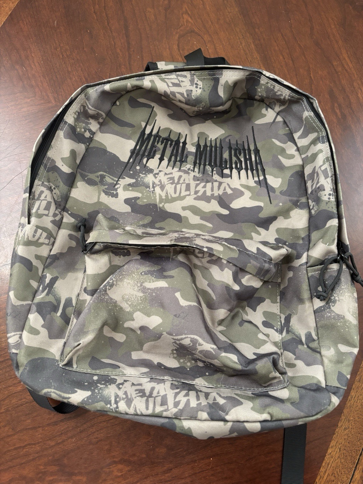 Metal Mulisha Assault Green Camo Backpack NWOT Unisex Rare