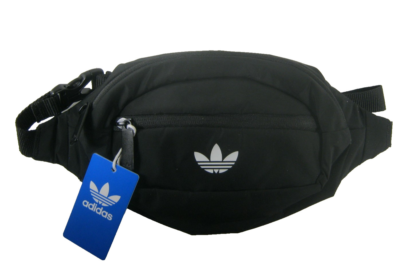 Adidas Originals National Waist Bag Fanny Pack Black Men’s Women’s Travel NWT