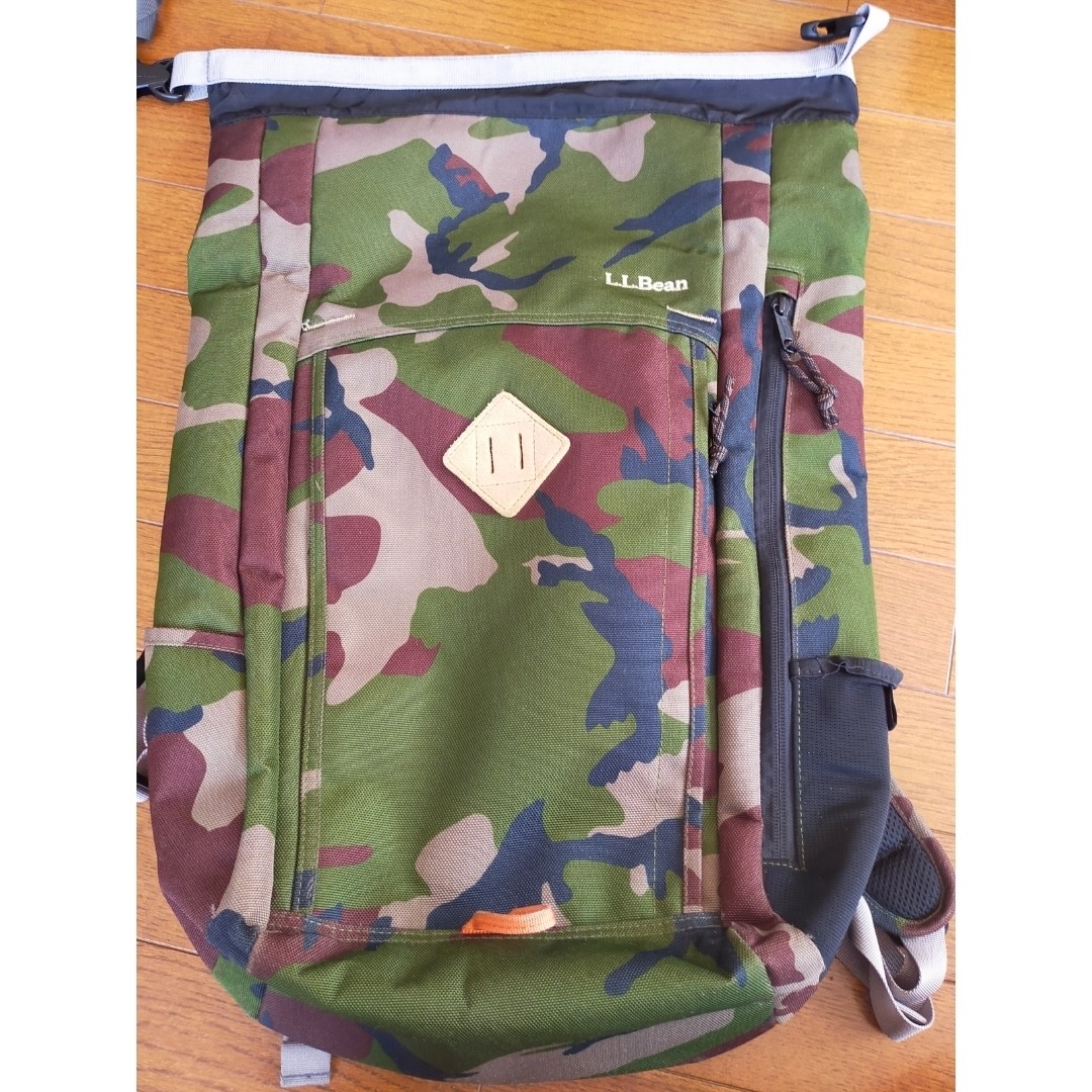 LL Bean Large Capacity Backpack with Multiple Pockets, Used