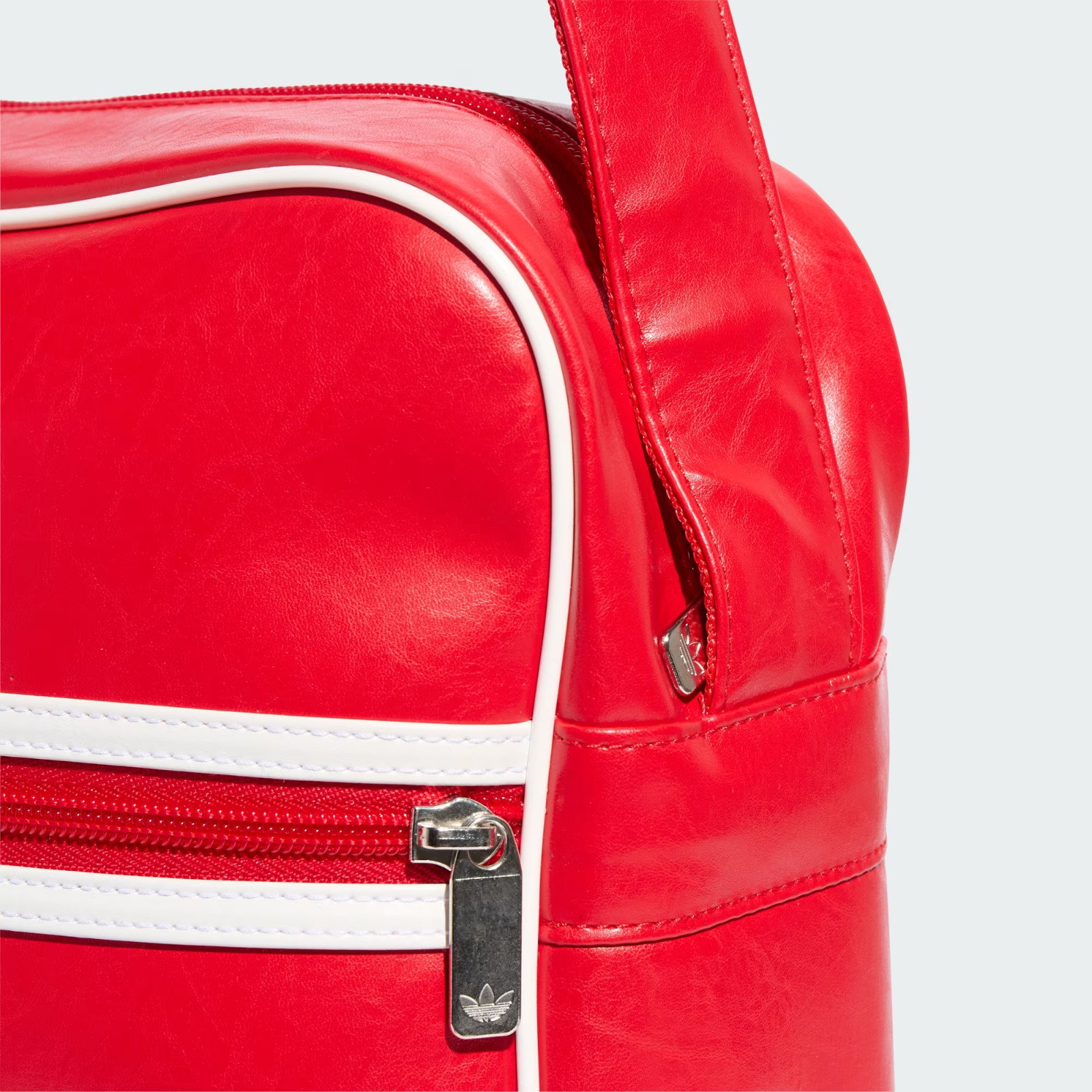 Adidas Unisex OG Airliner Red/White Logo Shoulder Messager Bag 4″X15.25″X11.75″