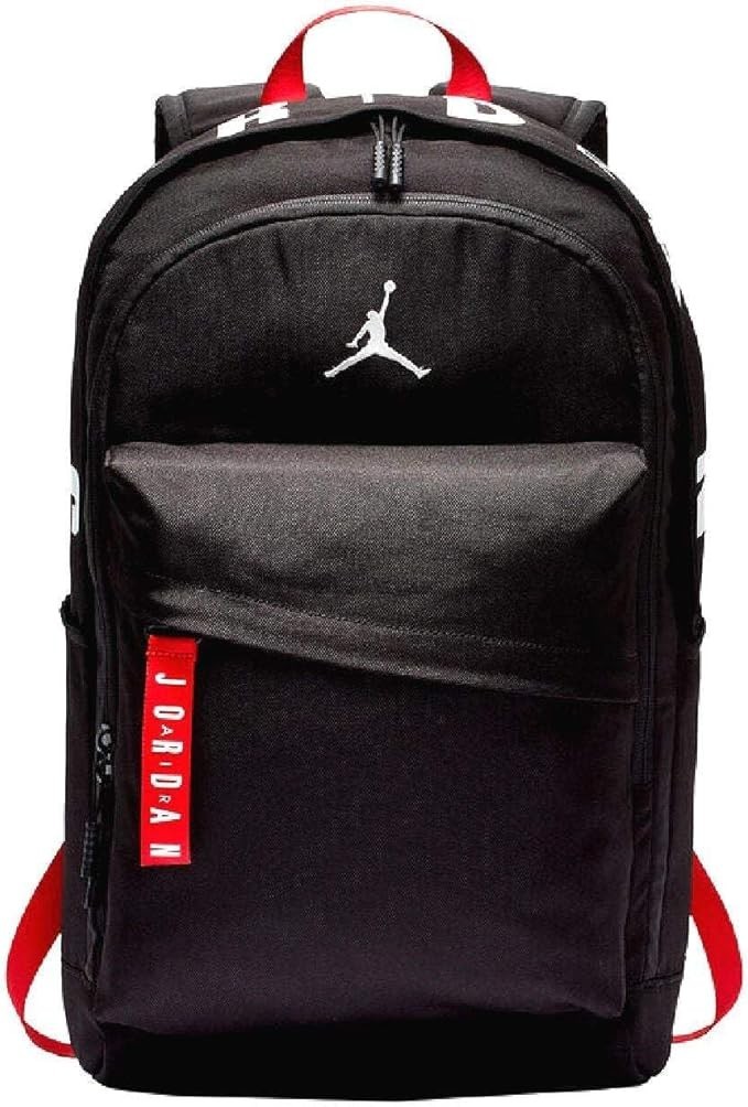 Jordan Air Patrol Backpack Black Collection 12×19.5×7 9A0172 New With Tags Large