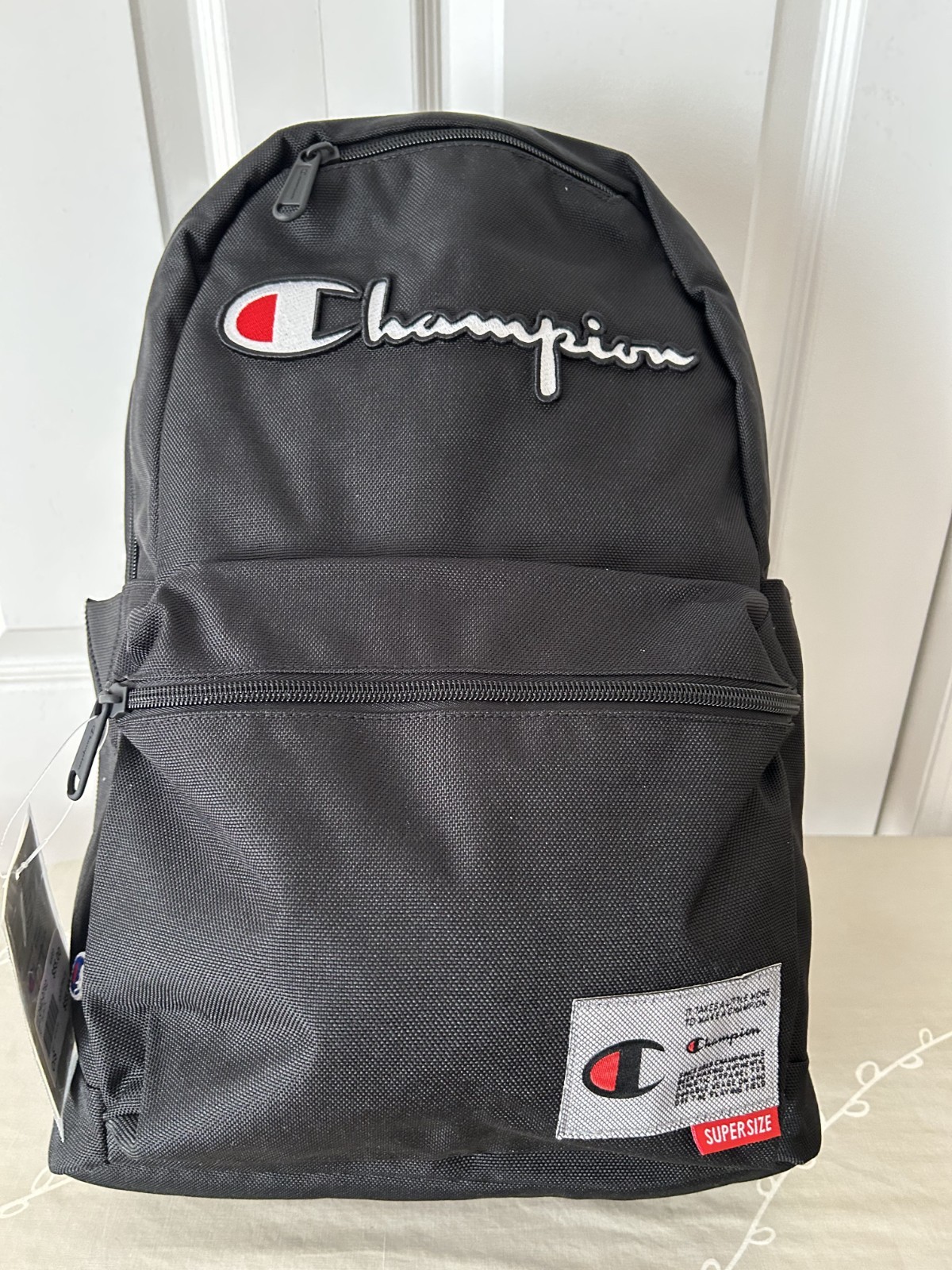 *NWT*Champion Supercize 4.0 Black Backpack CM2-0782