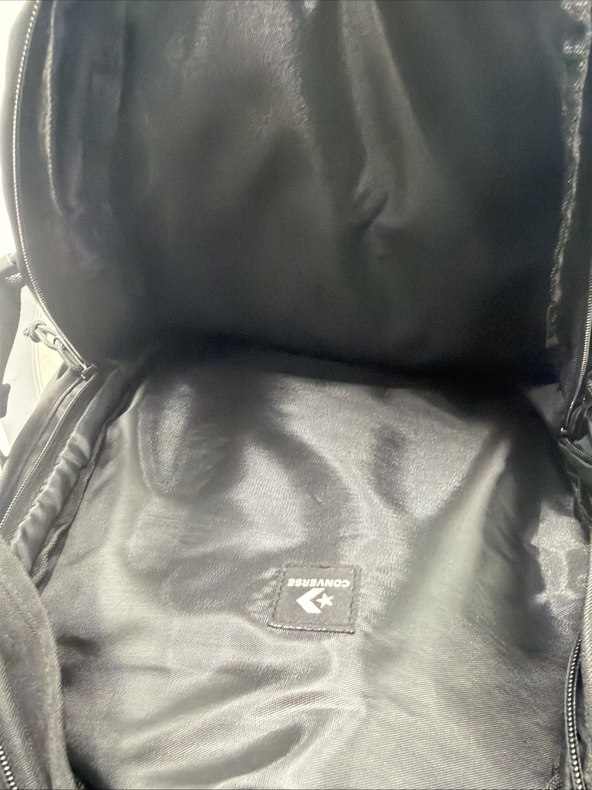 Converse Chuck Taylor All Star Straight Edge Laptop Backpack, Tear **See Pics**
