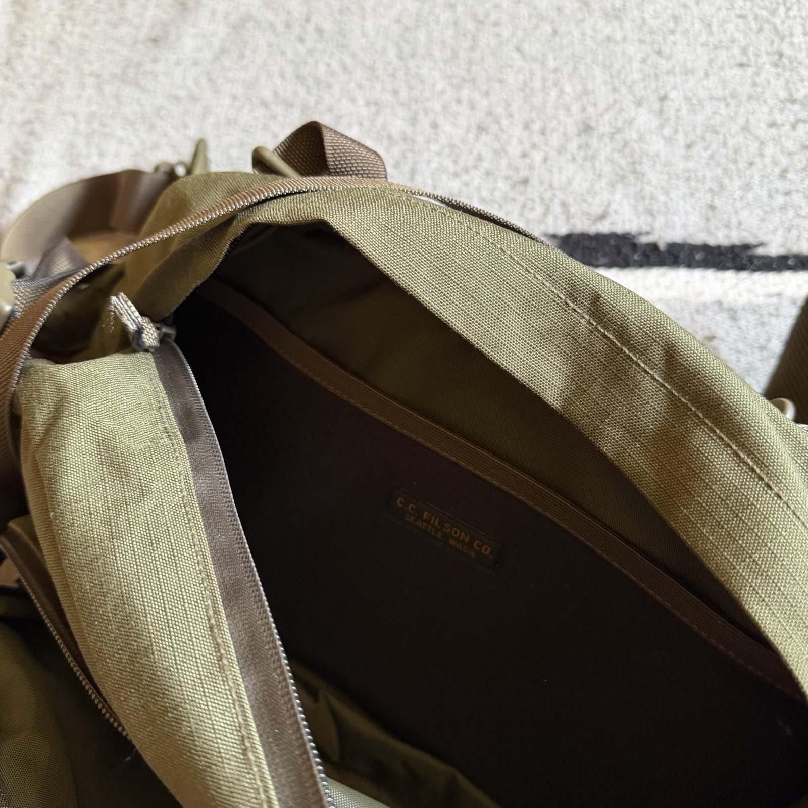 Filson Ripstop Nylon Waist Pack – Hunting, Fishing Excellent Condition