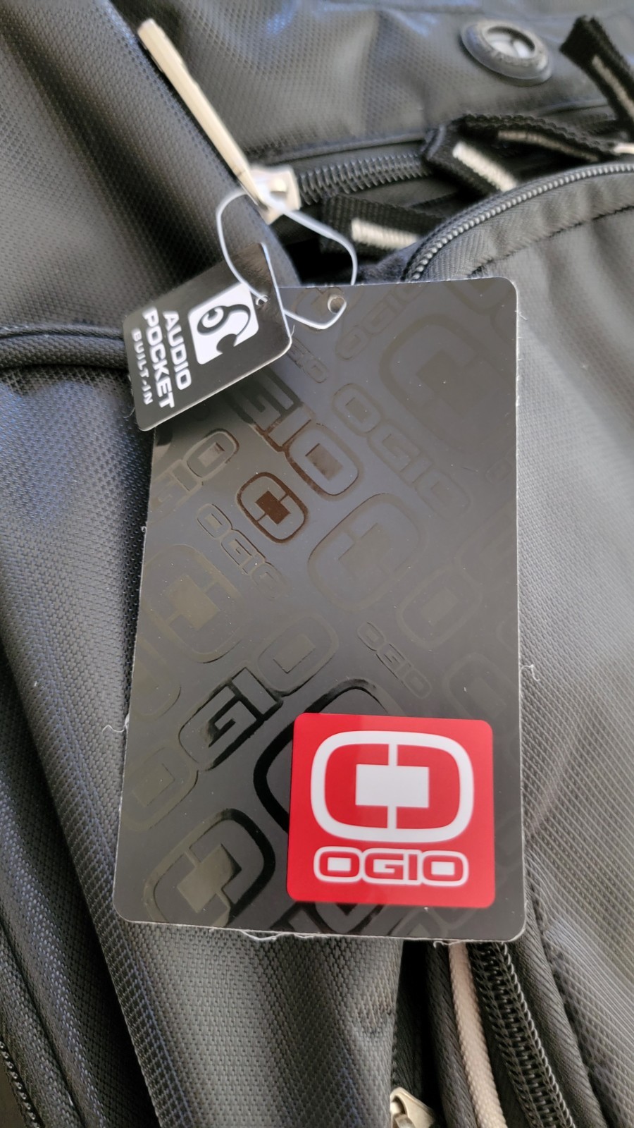 Ogio Black Laptop Backpack Padded Straps Multi Pocket Durable Not Printed On NWT