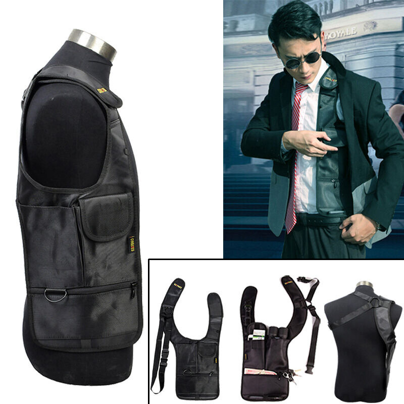 Men Anti-Theft Hidden Underarm Security Shoulder Bag Holster Strap Bag Wallet