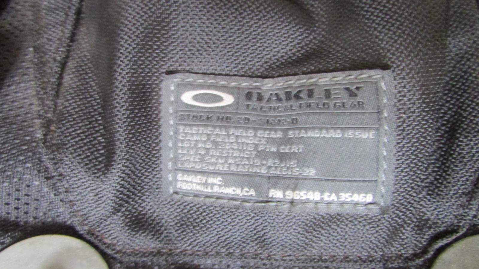 Oakley TACTICAL Kitchen Sink 34L Backpack Tactical 100% AUTHENTIC Black