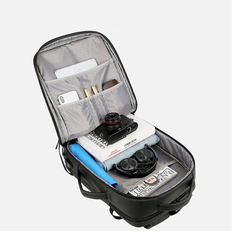 Men Laptop Backpack Waterproof Large Rucksack Travel School Business Bag w/USB