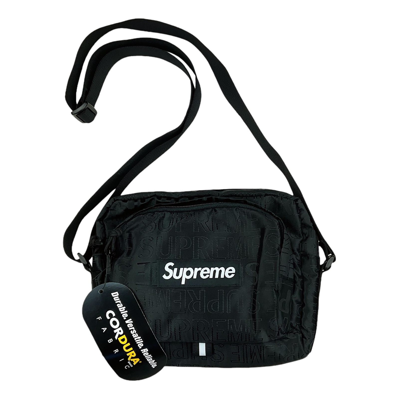 Supreme SS19 Shoulder Messenger Bag Black