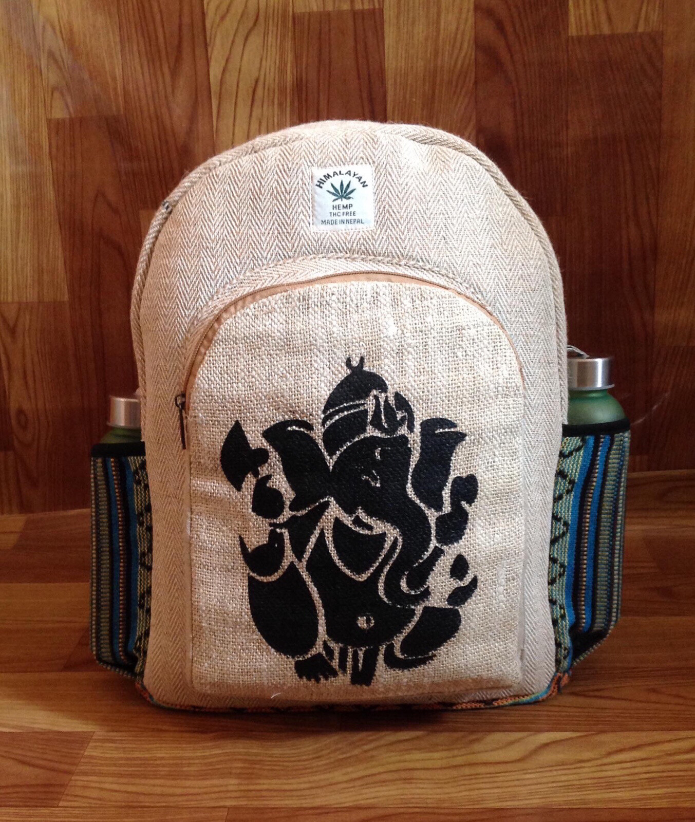 Eco Friendly Large Hemp Backpack