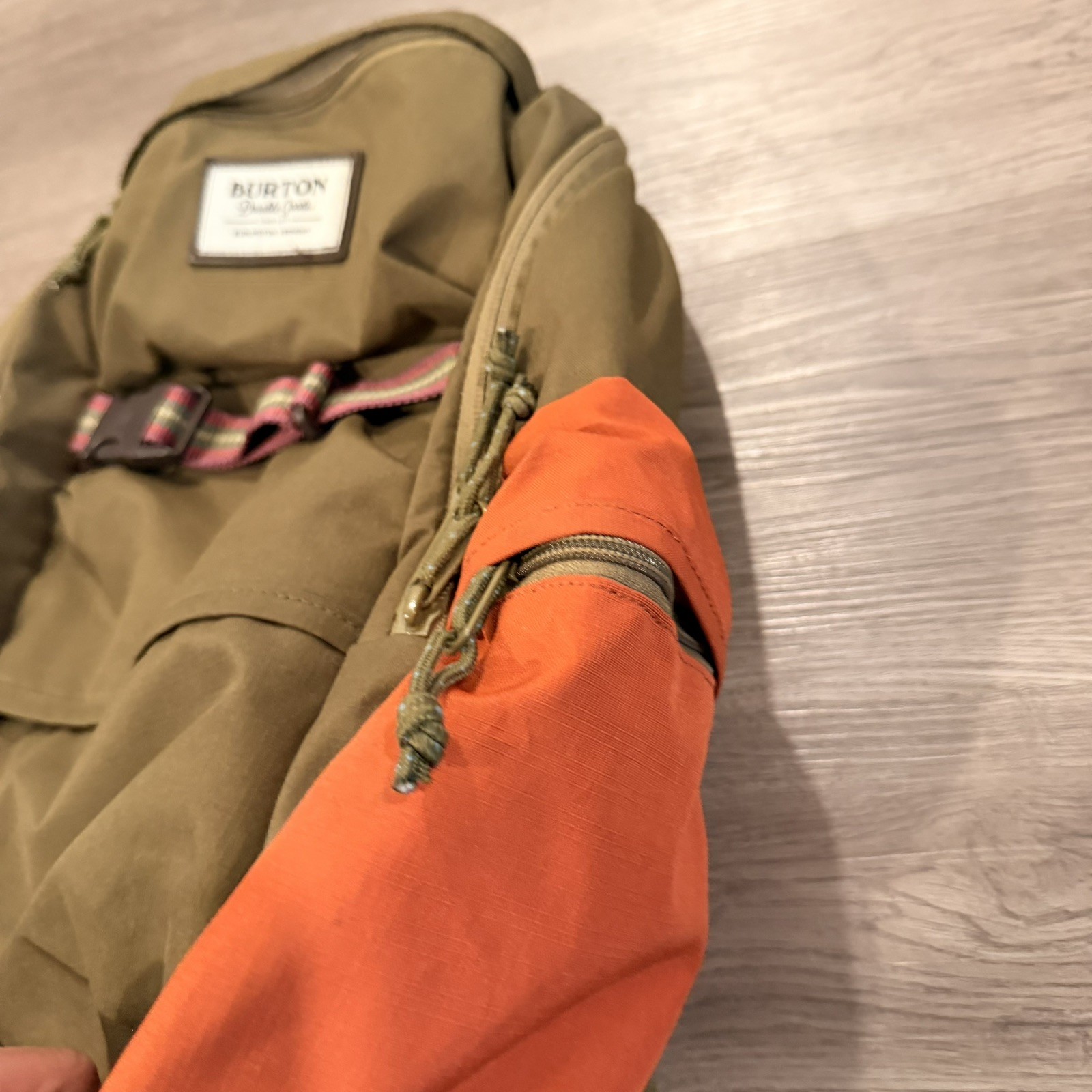 Burton Kilo Backpack 27L Tan Orange Blue 2014 Heritage 136491