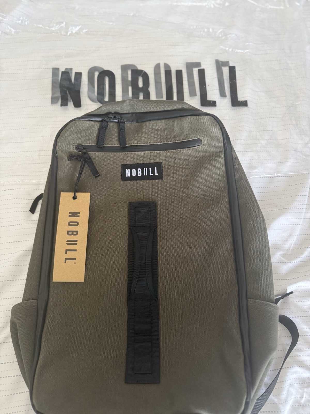 🎒 🔥 Brand New With Tags NOBULL Canvas Water Proof Backpack 🎒 🔥