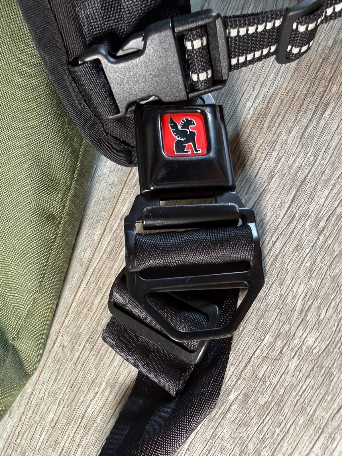 Chrome Industries Messenger Bag Navy Green Metro Seat Belt Flap City