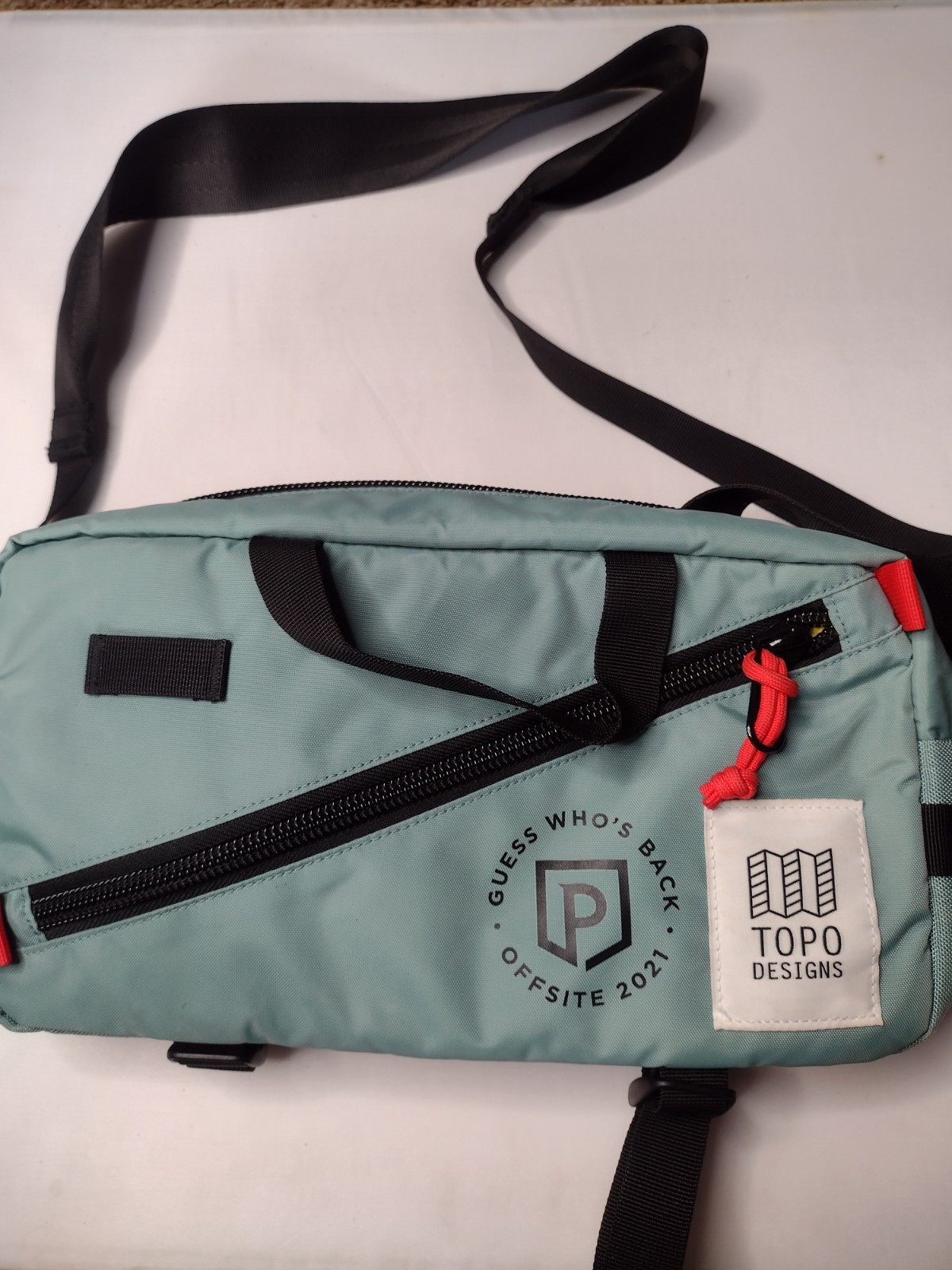 Topo Designs Quick Pack Crossbody Belt Bag Hiking Travel Outdoor A30