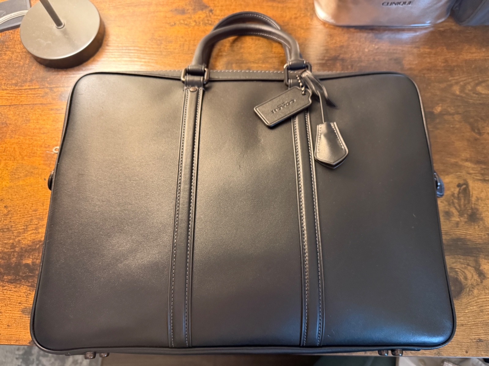 Coach Metropolitan Slim Brief (Black)