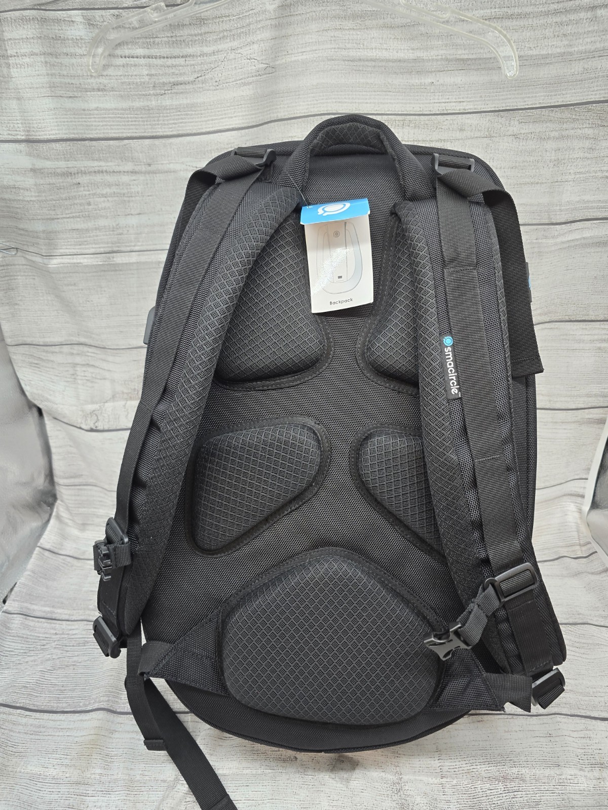 Smacircle backpack Gray. NWT. Holds S1 Foldable Bike (Not Included) #12015