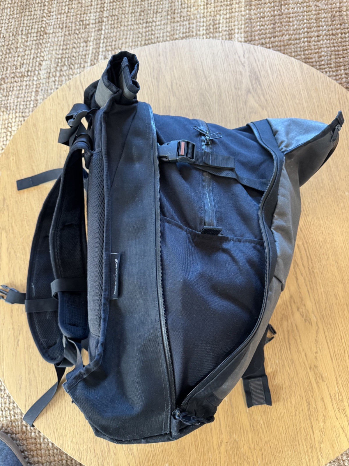 Mission Workshop Rambler Expandable Cargo Bike Messenger Backpack Made USA