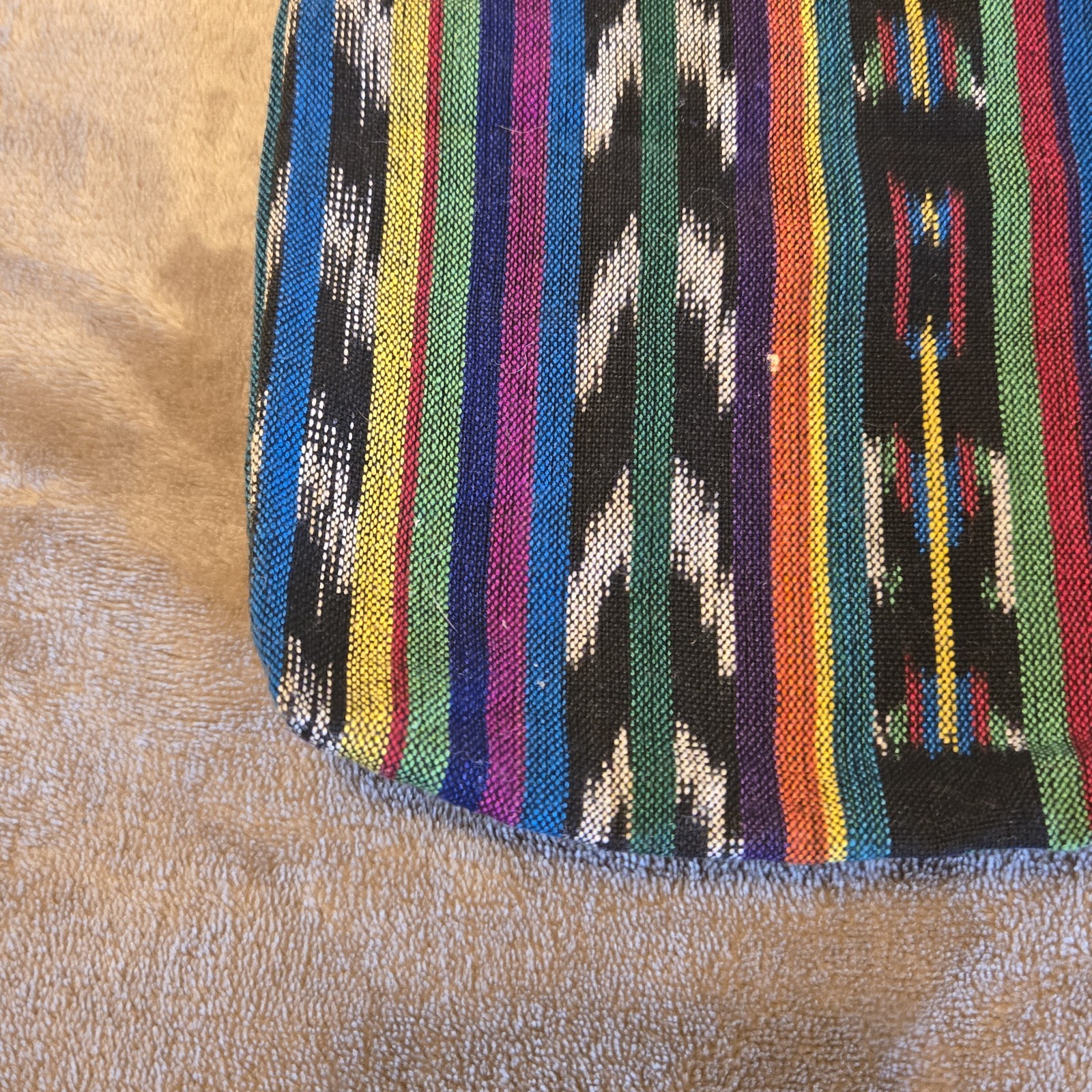 Vintage Native Aztec Southwestern Navajo Style 9×7″ Small Multicolor Tote Bag