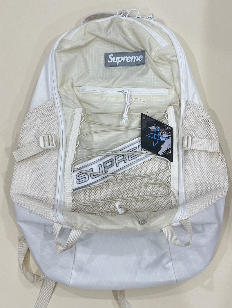 NEW Supreme FW23 3D Logo Backpack White Box Logo