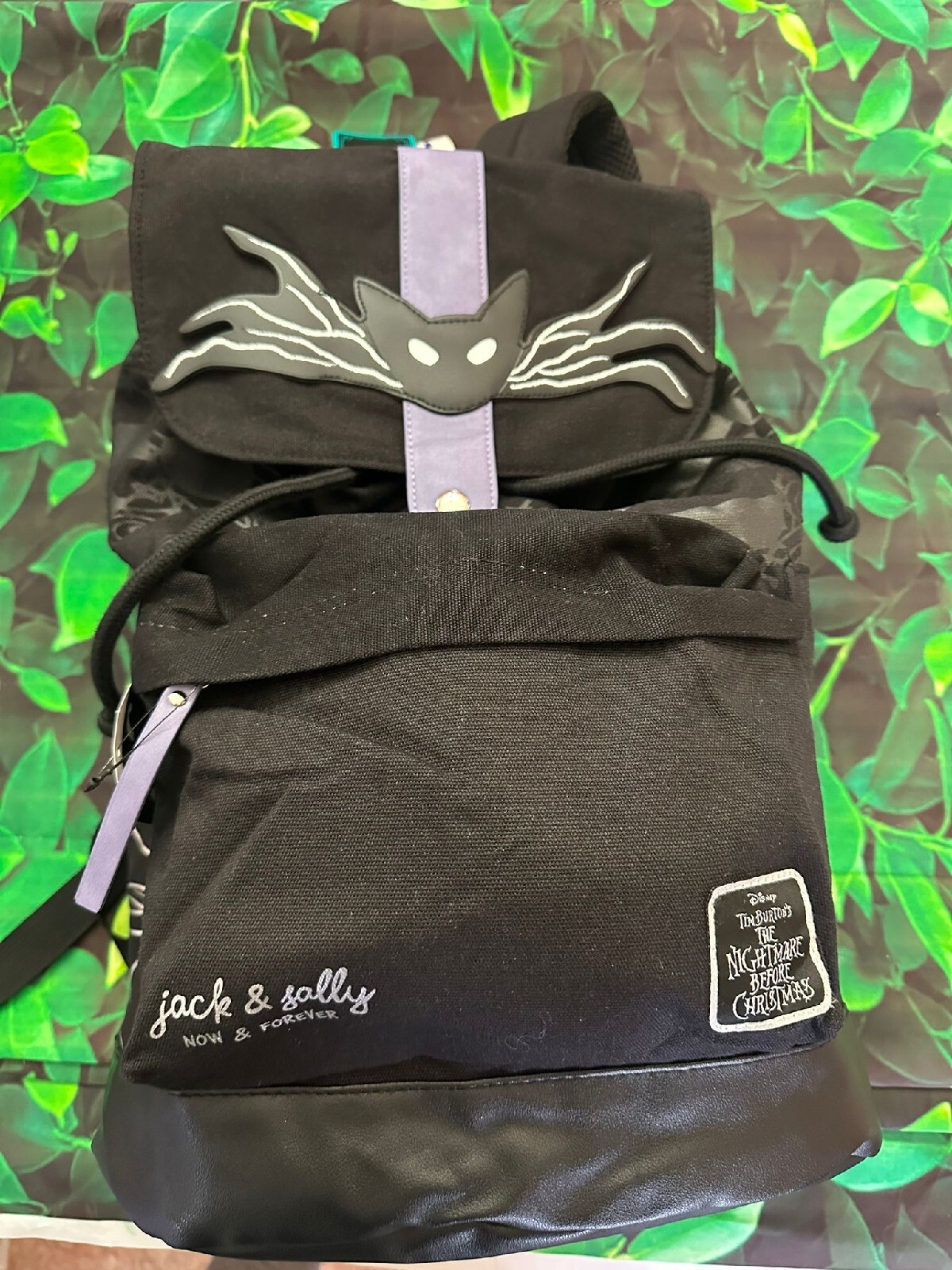 Disney Nightmare Before Christmas Jack & Sally Rucksack Backpack Now & Forever