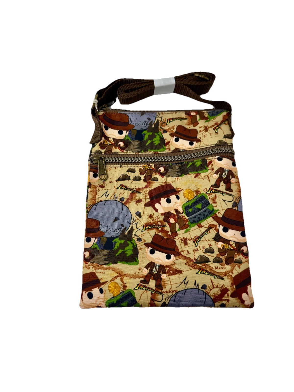 Funko Indiana Jones: Raiders of the Lost Ark Passport Crossbody Bag 9”L x 6.5”W