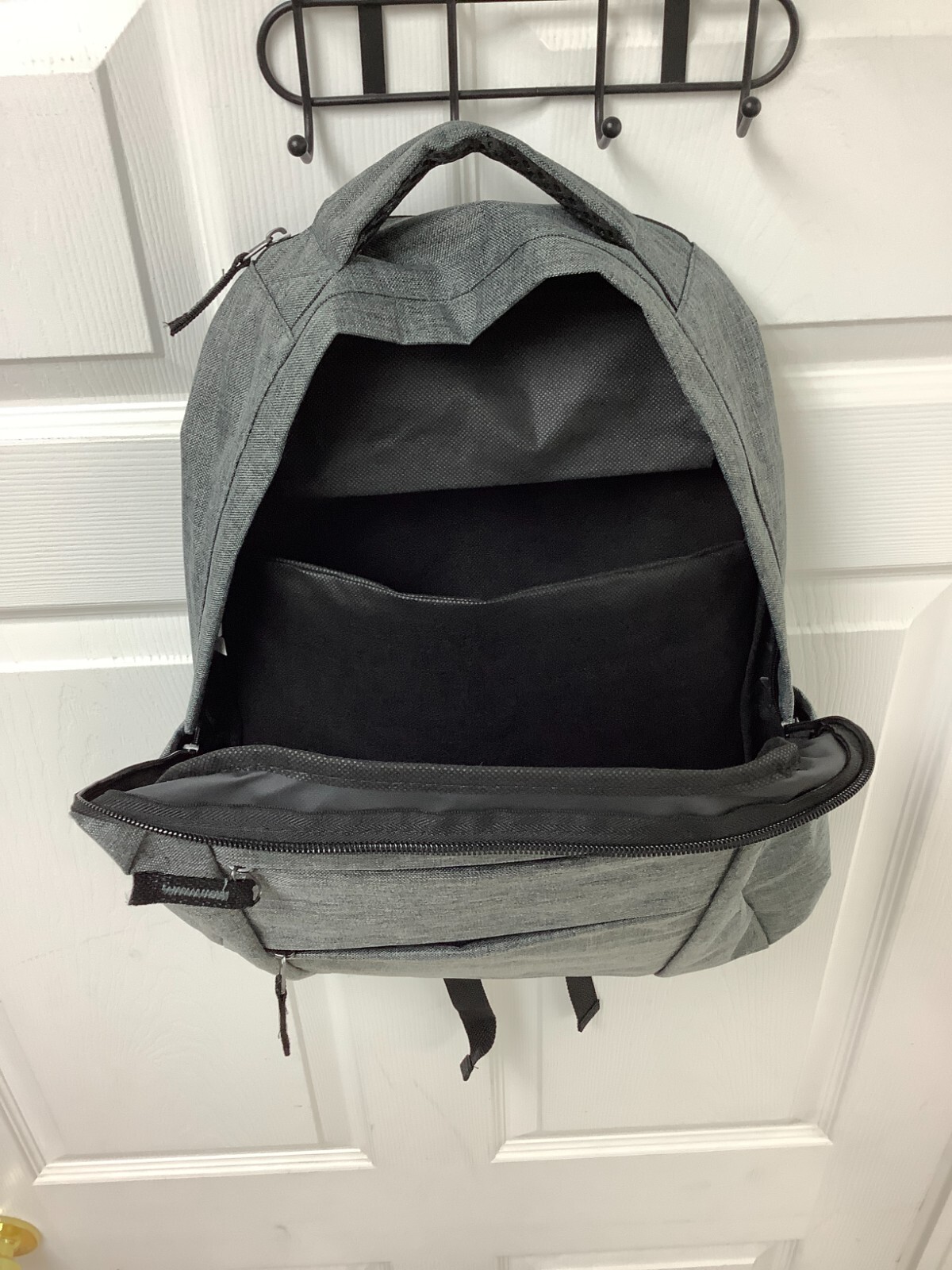 Classic School Backpack – Grey