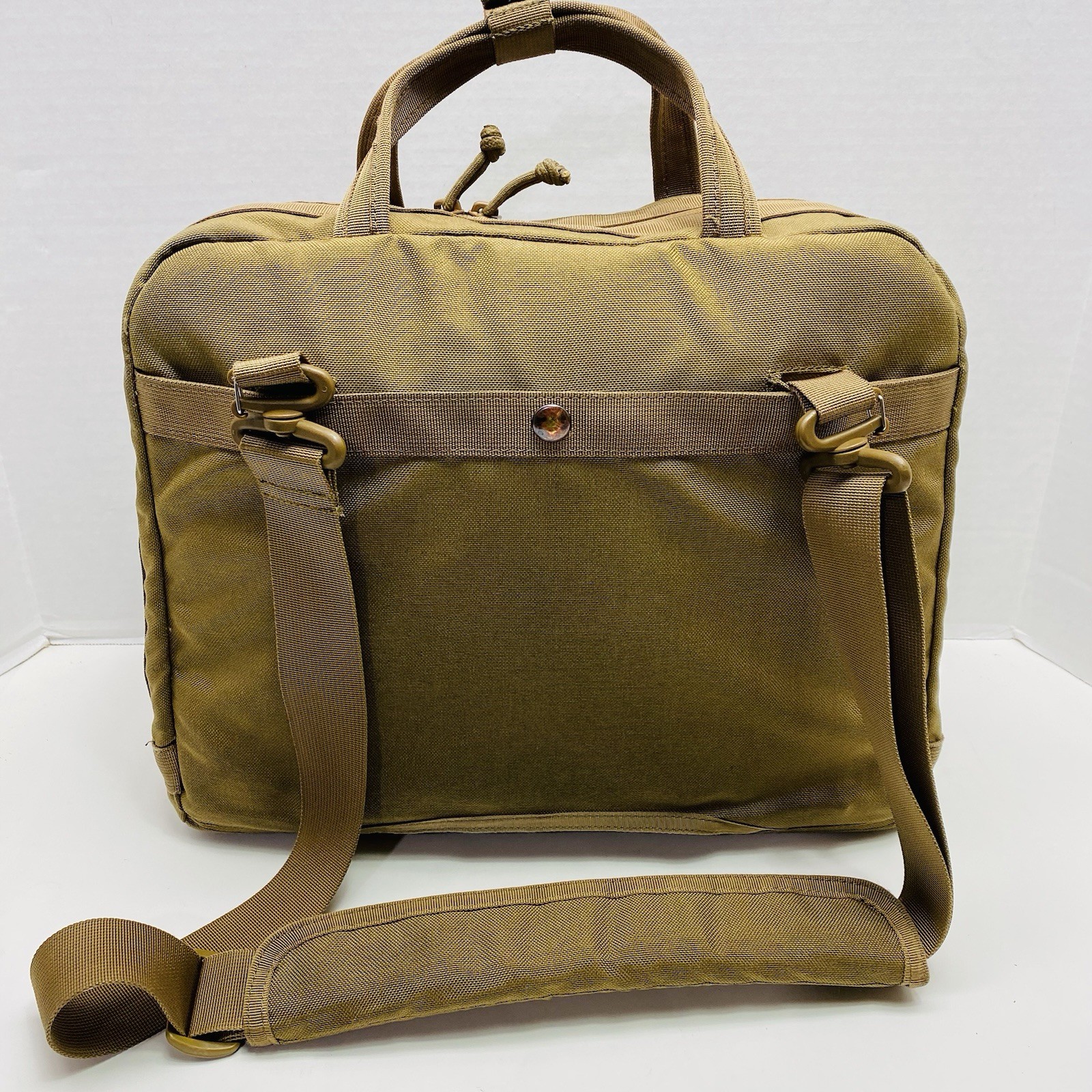 Alpha One Niner RECON ONE Milspec Coyote Brown Travel Carry-On Messenger Bag
