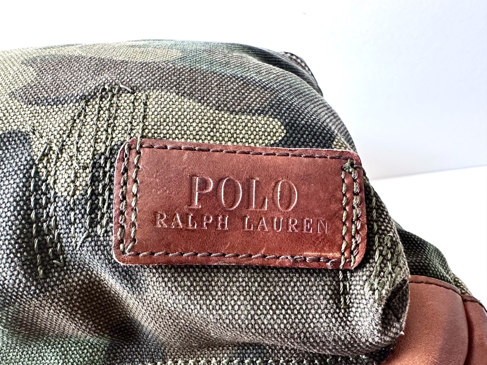 Polo Ralph Lauren Camo Tiger Patch Backpack